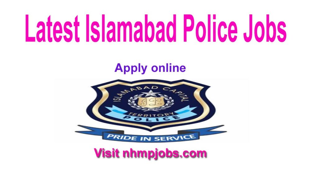 Latest Islamabad Police jobs 2024 | Apply Online