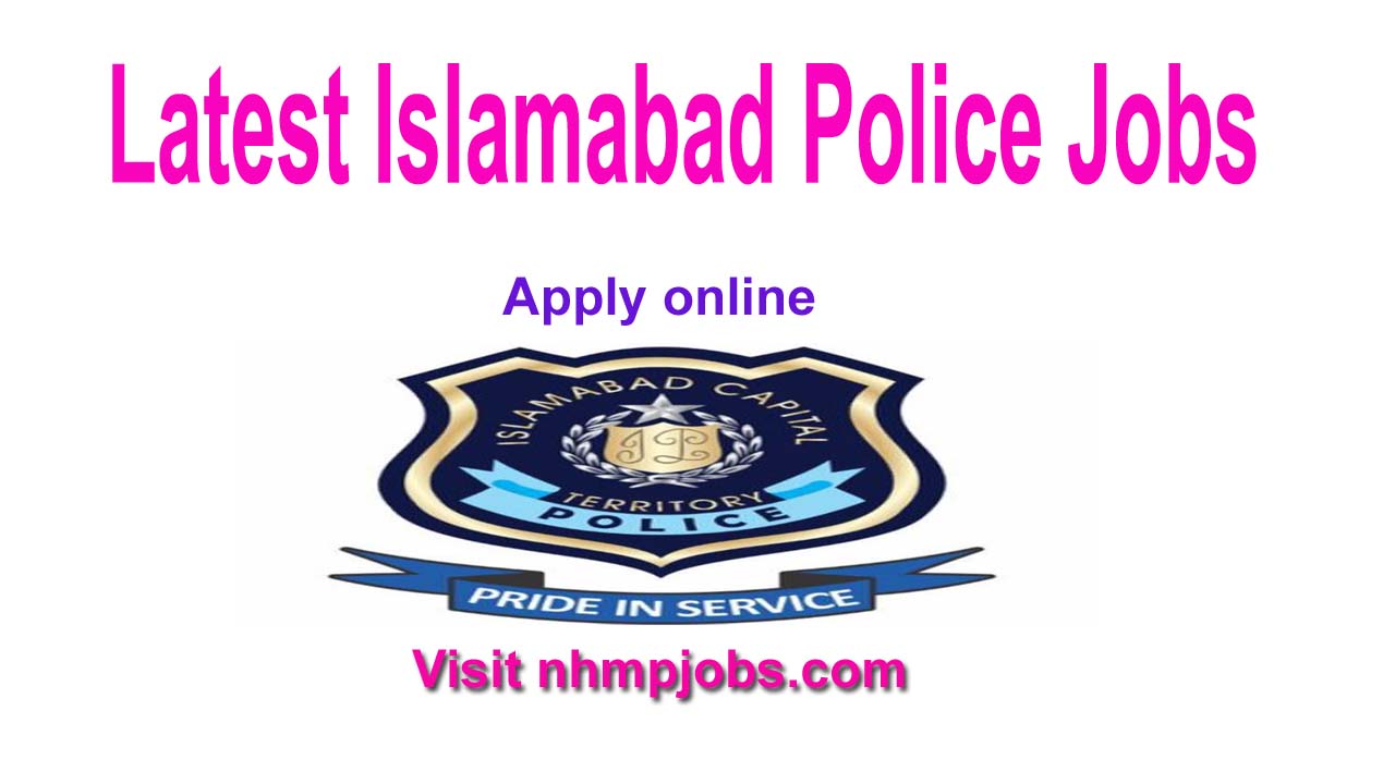 Latest Islamabad Police jobs 2024 | Apply Online