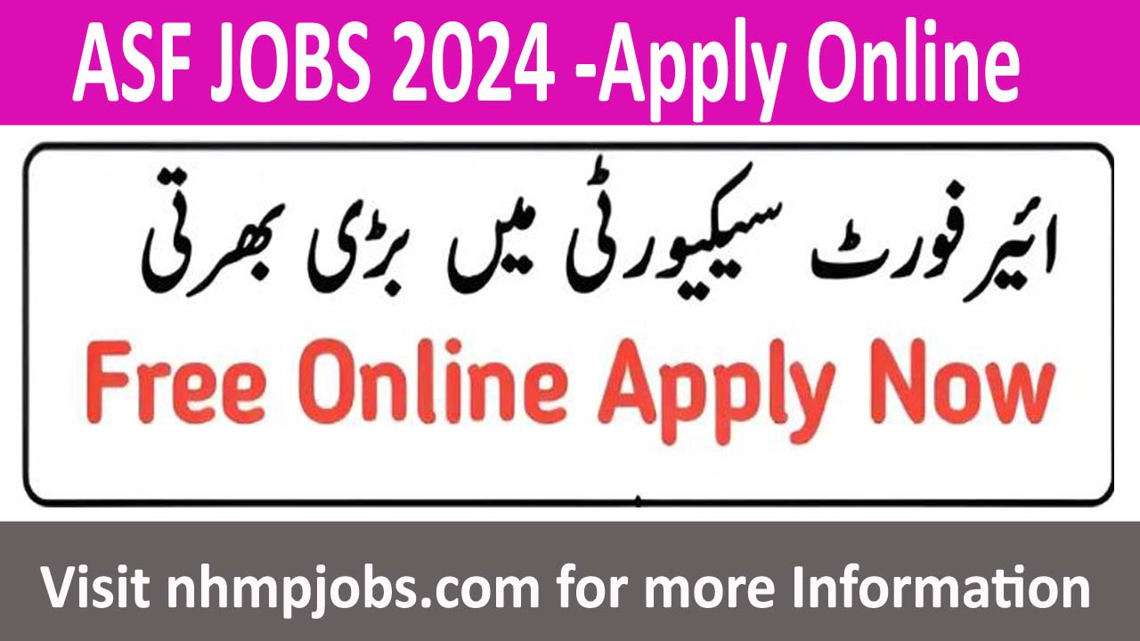 ASF Jobs 2024 - Application Process And Apply online